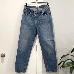 Abercrombie The Dad High Ride Jeans